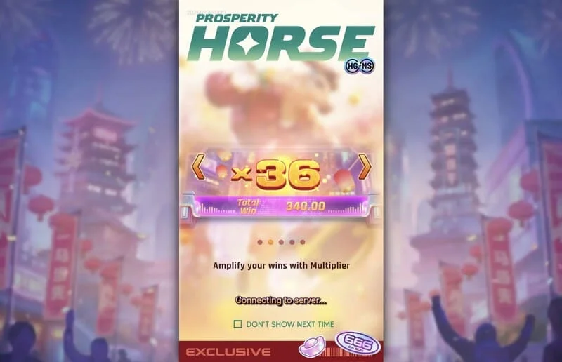 Prosperity Horse - progressiivinen kerroin erikoistilassa